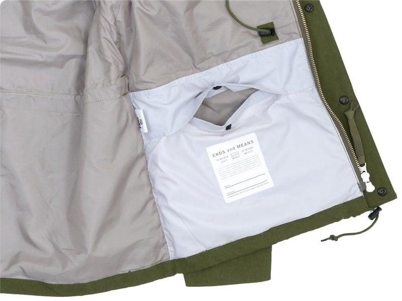 ENDS and MEANS Sanpo Jacket OLIVE