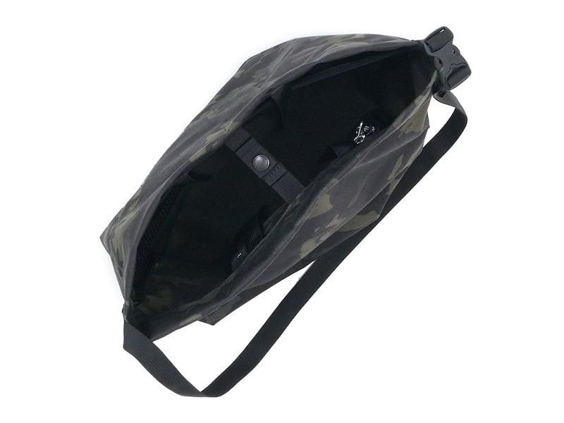 ENDS and MEANS Sholder Bag Cordura BLACK MULTI CAM