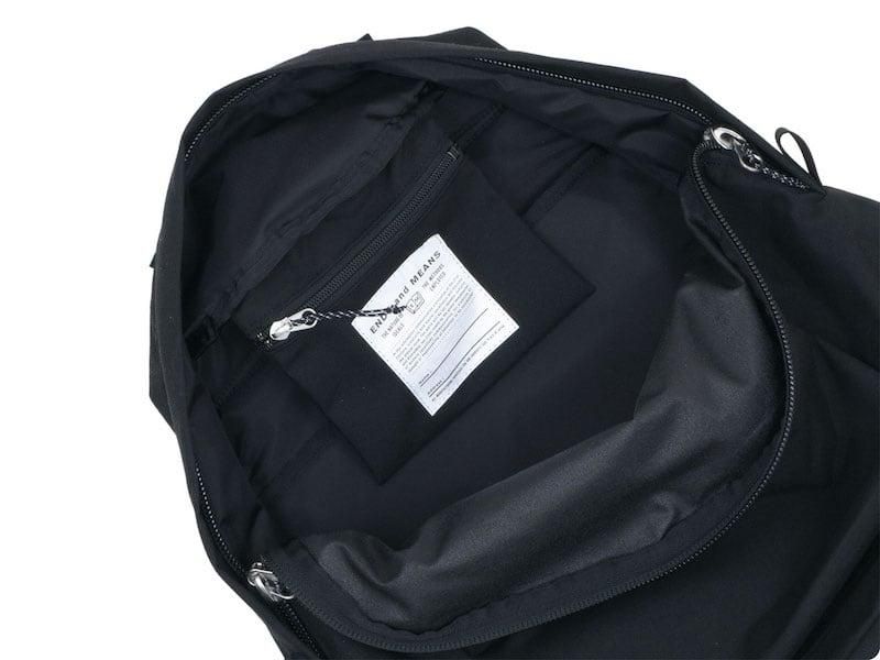 バッグ Ends and Means Day trip Backpack ENDS and MEANS Daytrip Backpack BLACK ENDS and MEANS通販