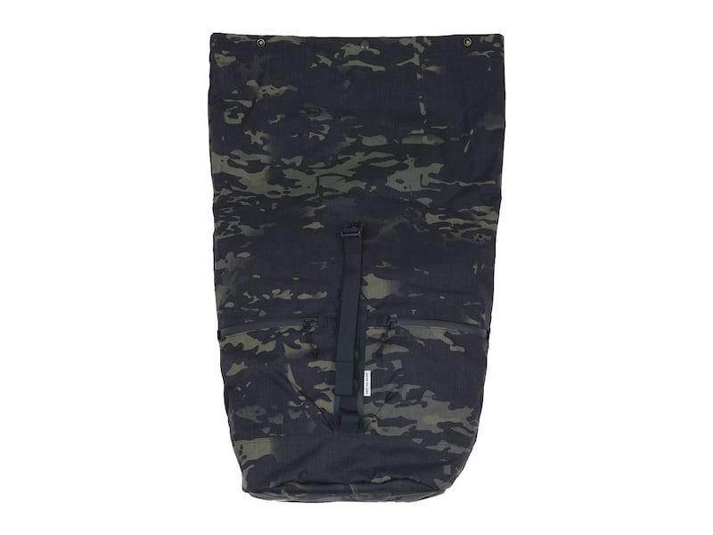 ENDS and MEANS Refugee Duffle Back Pack BLACK MULTI CAM
