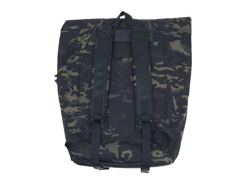 ENDS and MEANS Refugee Duffle Back Pack BLACK MULTI CAM
