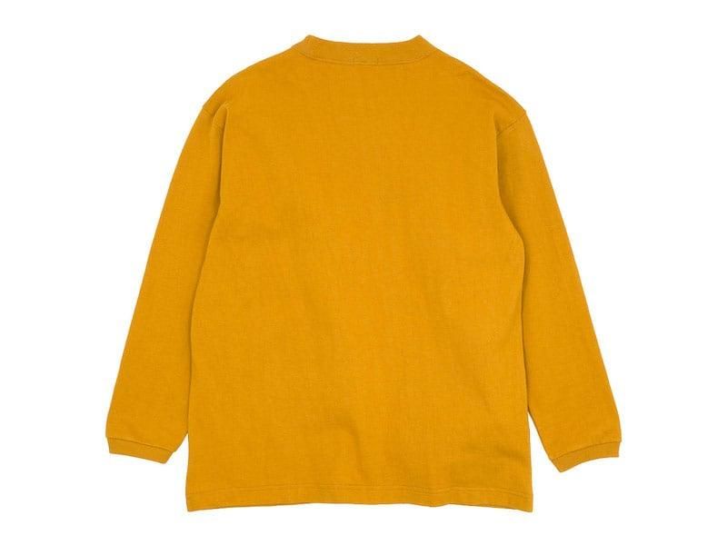 maillot US cotton double pocket long-T GOLD