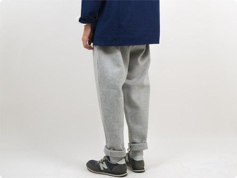 maillot mature melton easy trouser GRAY