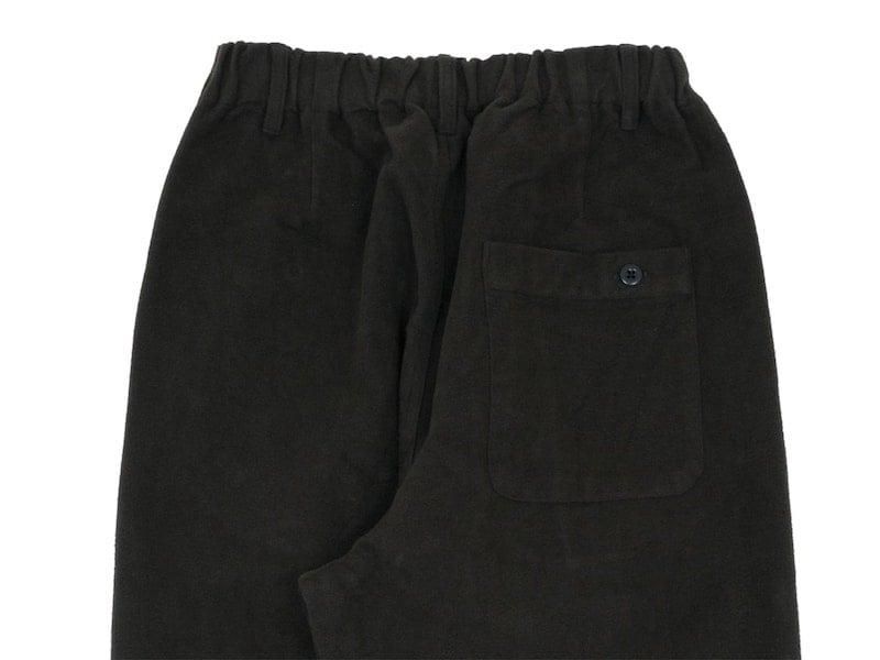 maillot mature cotton nel easy pants BROWN