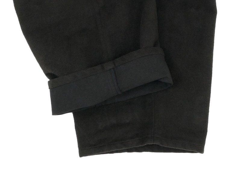 maillot mature cotton nel easy pants BROWN