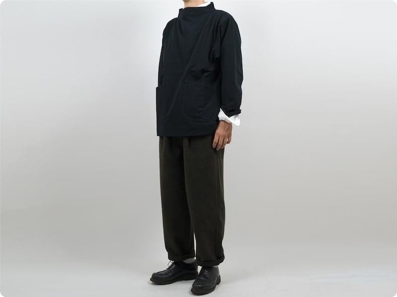 maillot mature cotton nel easy pants BROWN