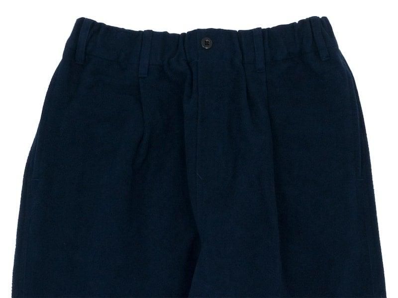 maillot mature cotton nel easy pants NAVY