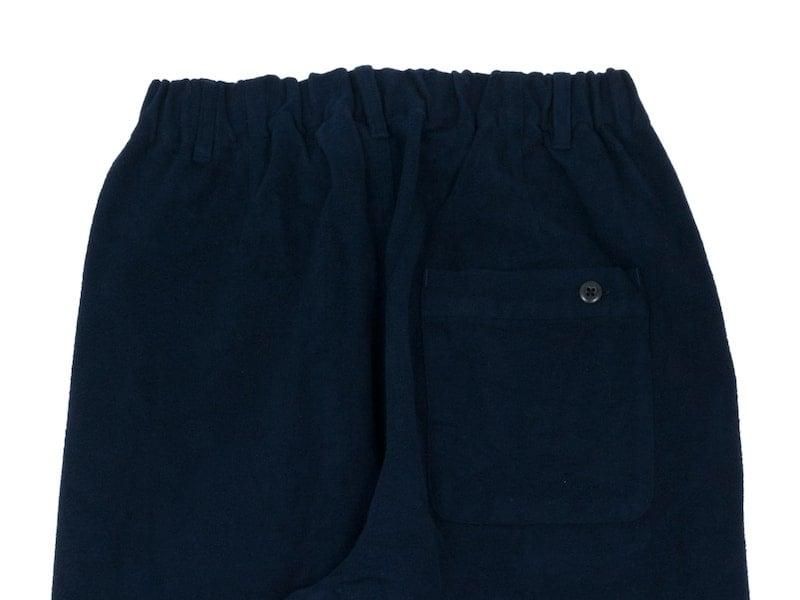 maillot mature cotton nel easy pants NAVY