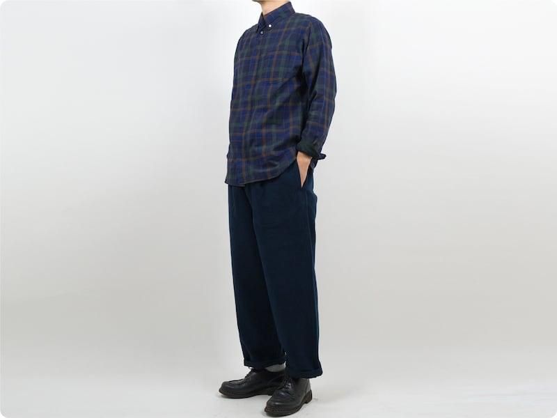 maillot mature cotton nel easy pants NAVY