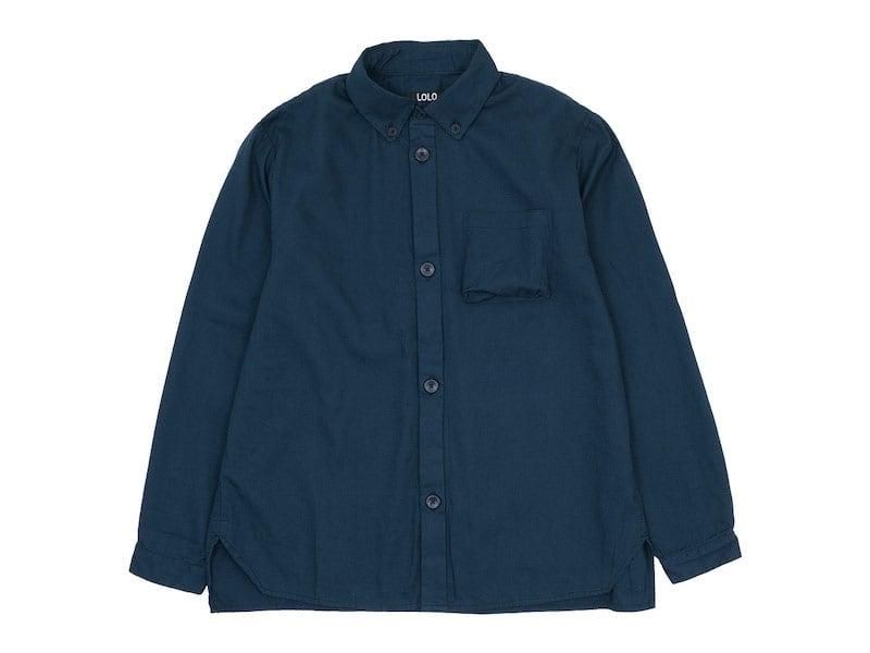 若者に人気のブランド ステッチなしB.D LOLO オックスフォードシャツ LOLO通販 NAVY メンズウェア