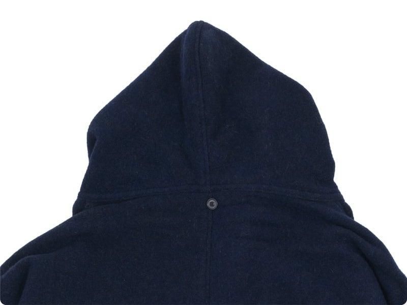 ordinary fits SHAWL PARKA COAT NAVY