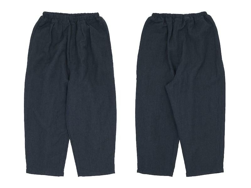 ordinary fits NARROW BALL PANTS WOOL LINEN GRAY