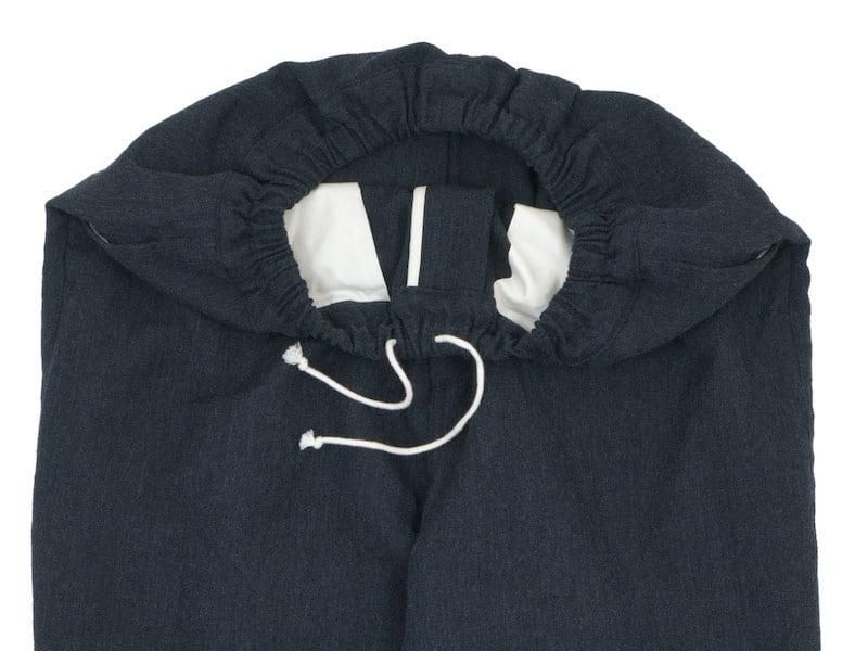 ordinary fits NARROW BALL PANTS WOOL LINEN GRAY