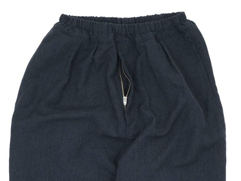ordinary fits NARROW BALL PANTS WOOL LINEN GRAY