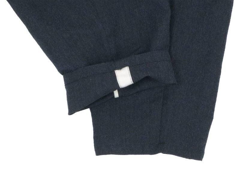 ordinary fits NARROW BALL PANTS WOOL LINEN GRAY