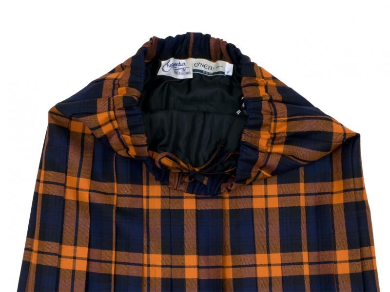 Charpentier de Vaisseau Bona O'neil of Dublin ץ꡼ĥ NAVY x ORANGE CHECK