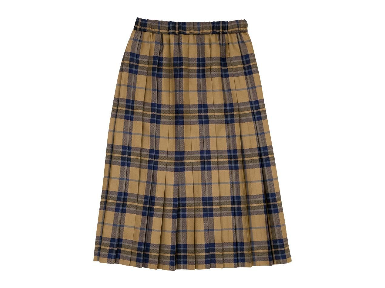 Charpentier de Vaisseau Bride O'neil of Dublin プリーツスカート Long BEIGE x BLACK  CHECK