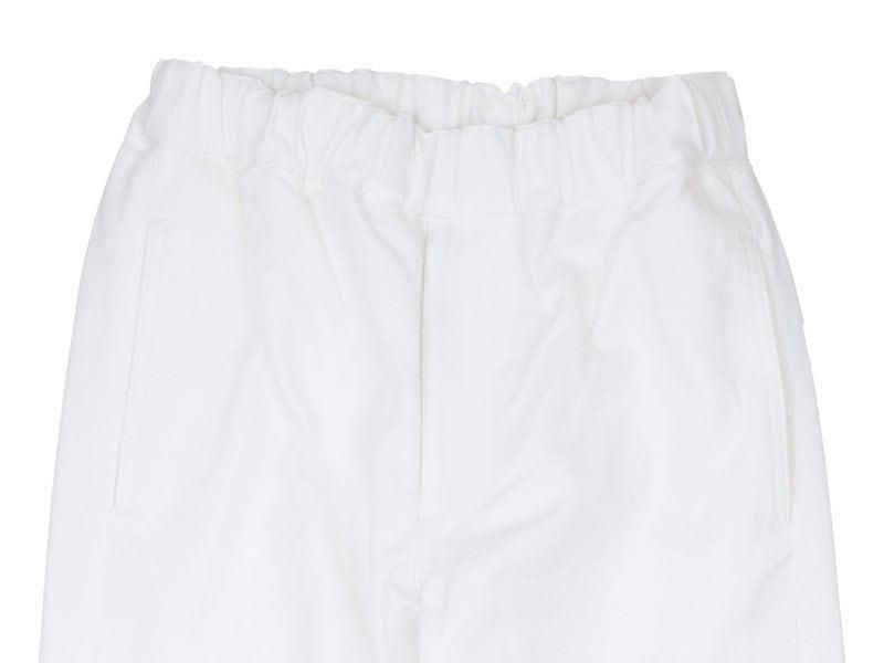 Charpentier de Vaisseau Bradley Cotton Linen Herringbone Pants WHITE