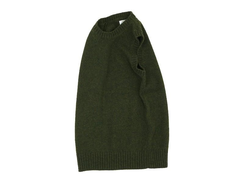 Charpentier de Vaisseau Kurson Wool Knit Vest OLIVE