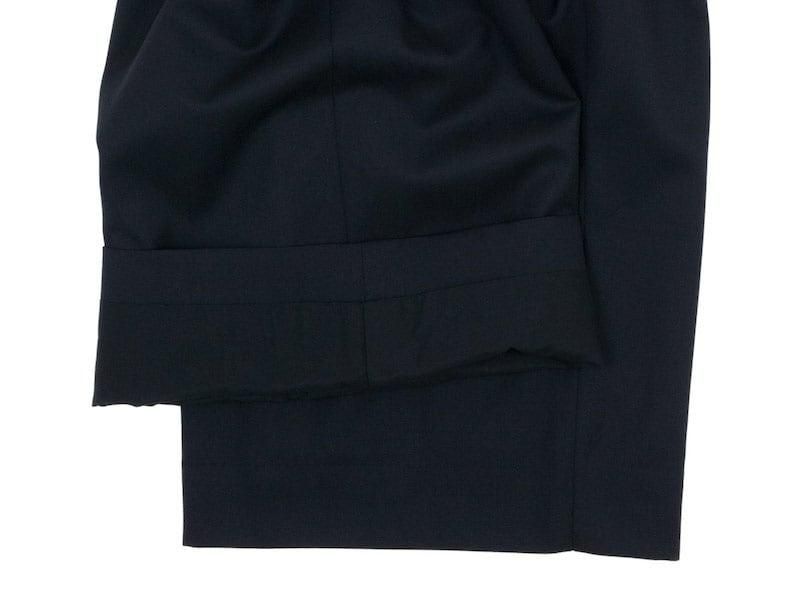 Atelier d'antan Ruffʥա Wool pants BLACK