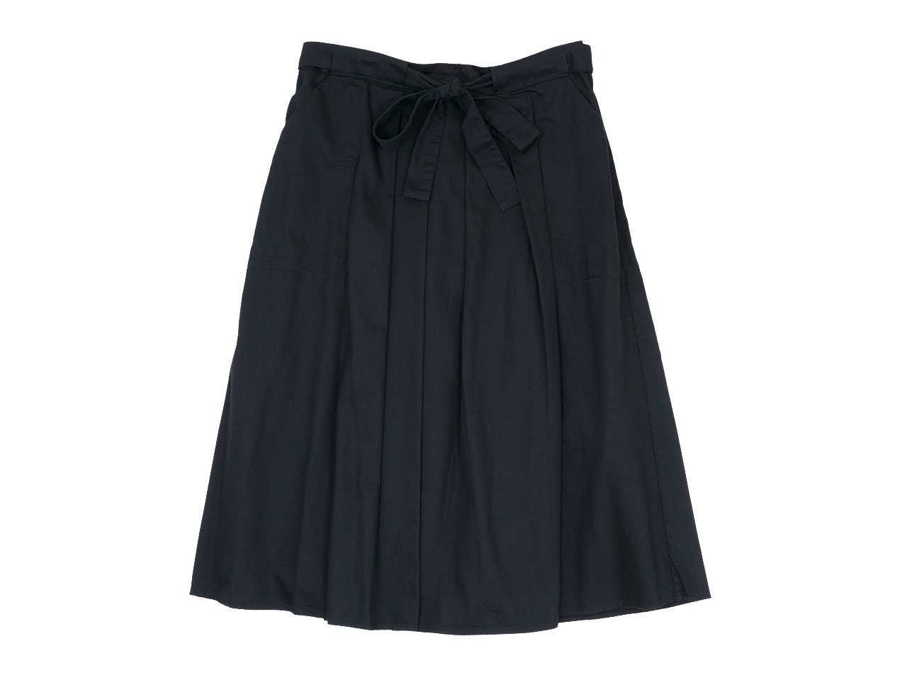 Atelier d'antan Certeauʥȡ Ribbon Skirt BLACK