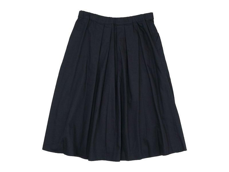 Atelier d'antan Certeauʥȡ Ribbon Skirt BLACK