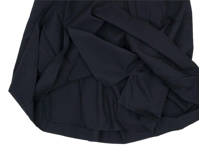 Atelier d'antan Certeauʥȡ Ribbon Skirt BLACK