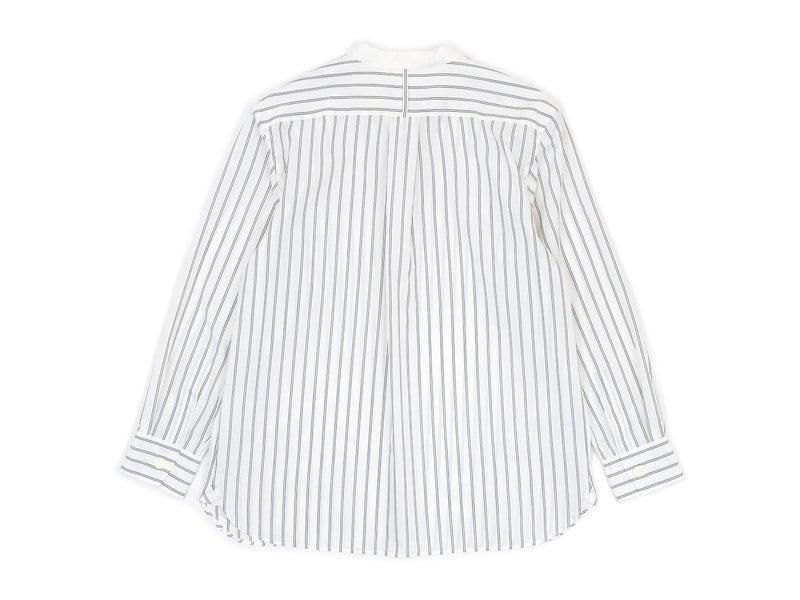 MARGARET HOWELL PJ STRIPE COTTON SILK SHIRTS 32White ̥ǥ