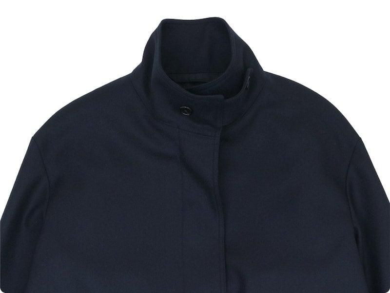 MARGARET HOWELL MILLED SERGE COAT 120Navy 〔レディース