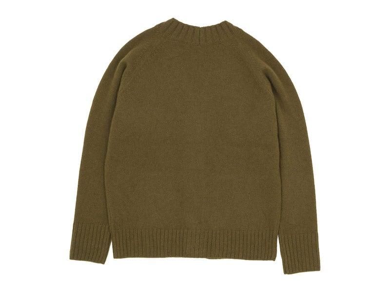 MARGARET HOWELL TWISTED CASHMERE WOOL CARDIGAN 50Brown ̥ǥ