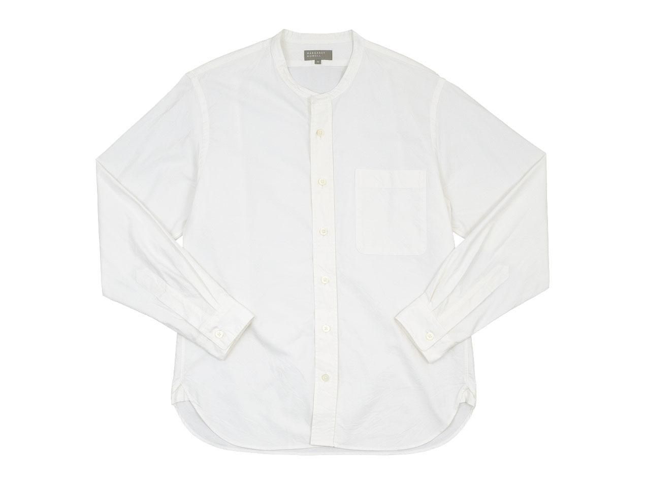 MARGARET HOWELL COTTON OXFORD SHIRTS 30White 〔メンズ〕