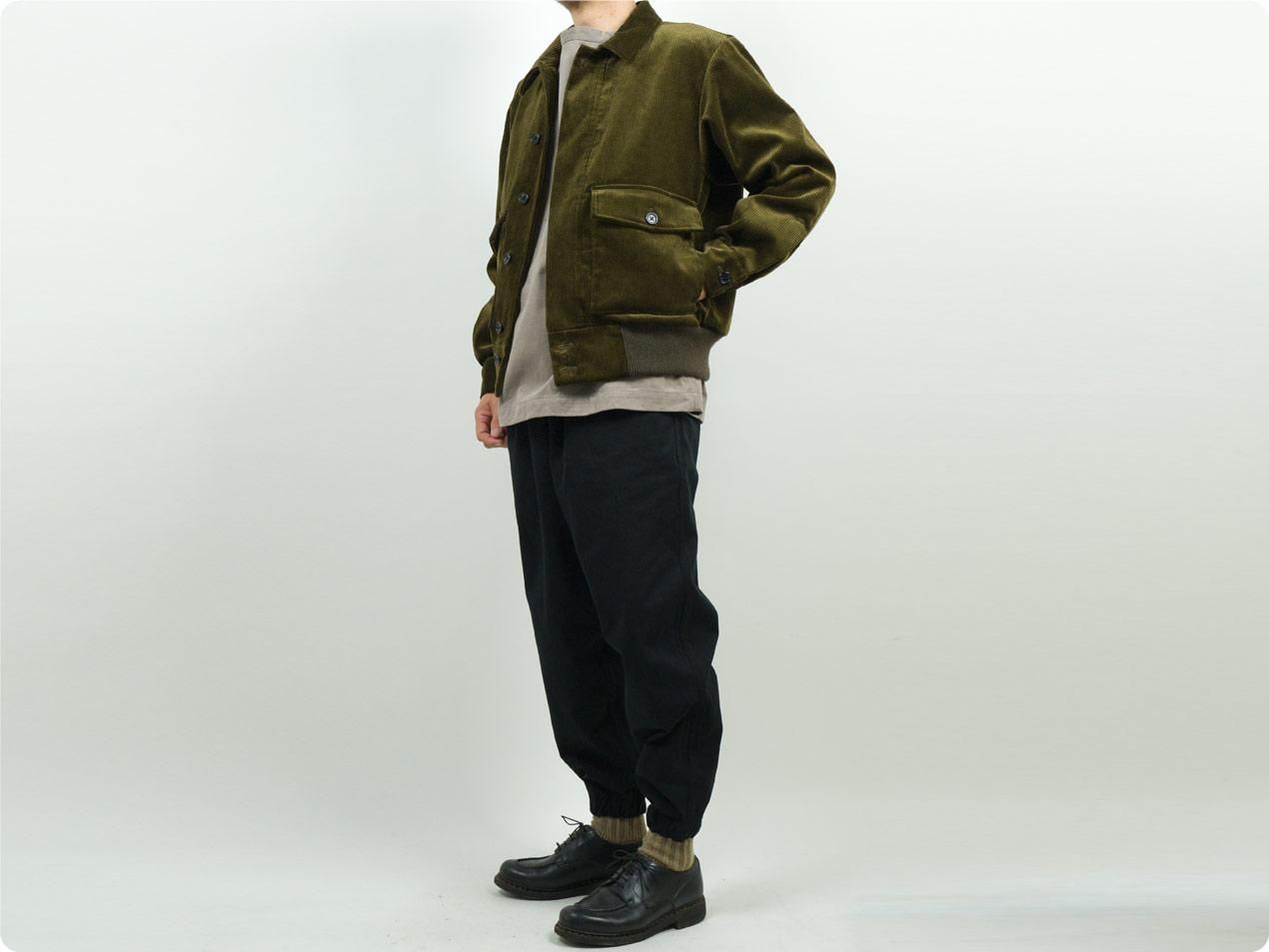 MARGARET HOWELL HEAVY CORD 8 WALE BLOUSON 180Khaki 〔メンズ〕