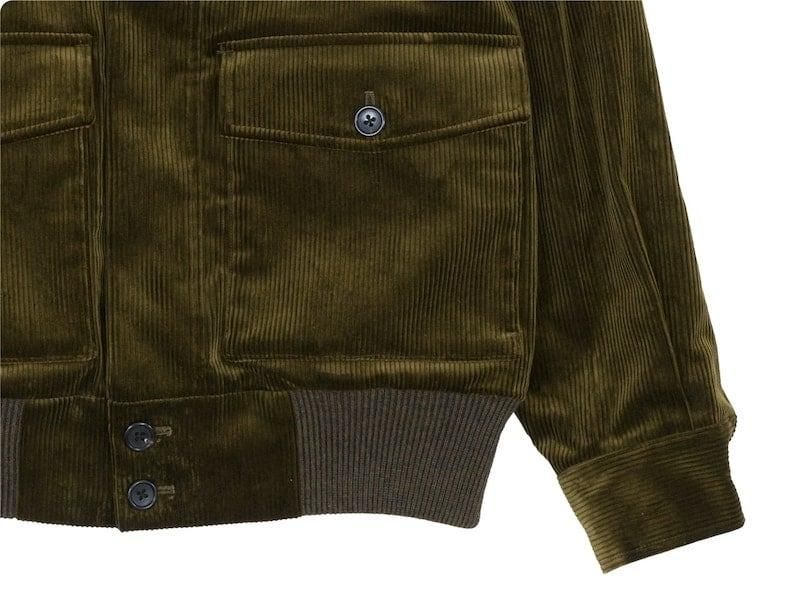 MARGARET HOWELL HEAVY CORD 8 WALE BLOUSON 180Khaki ̥󥺡