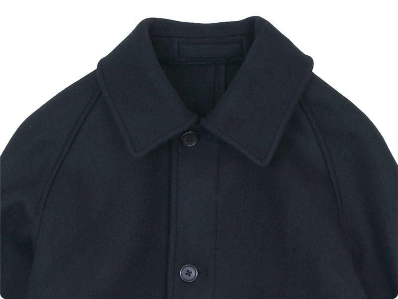 MARGARET HOWELL HEAVY FLANNEL COATING COAT 10Black ̥󥺡