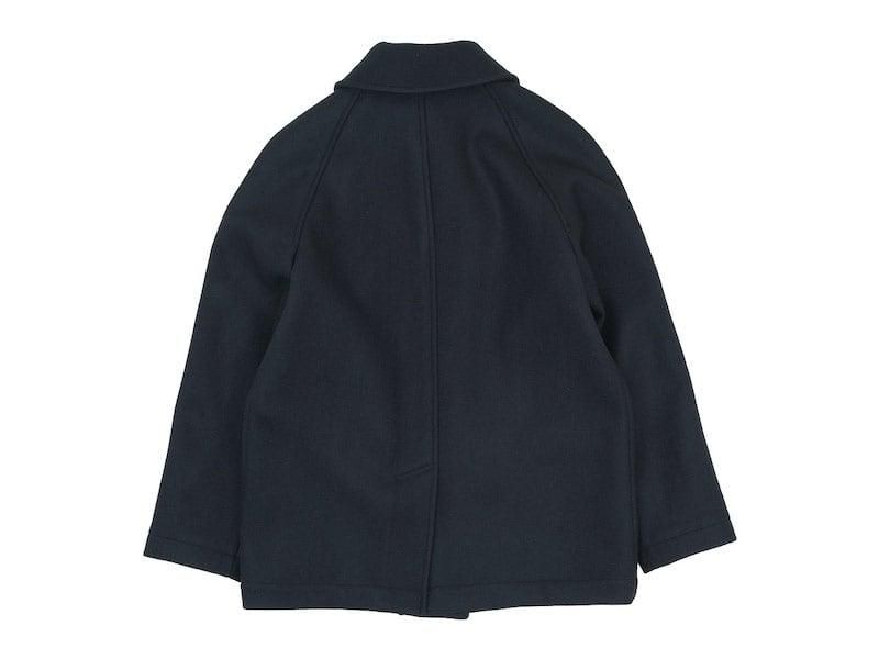 MARGARET HOWELL HEAVY FLANNEL COATING COAT 10Black ̥󥺡