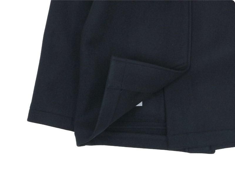 MARGARET HOWELL HEAVY FLANNEL COATING COAT 10Black ̥󥺡