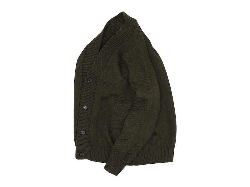 MARGARET HOWELL FINE MERINO WOOL CARDIGAN 180Khaki ̥󥺡
