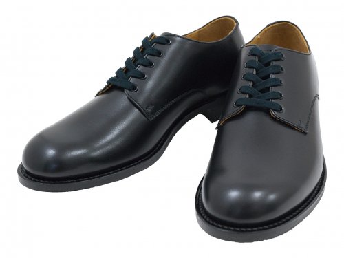 MARGARET HOWELL LEATHER LACE UP SHOES 10Black 〔メンズ〕