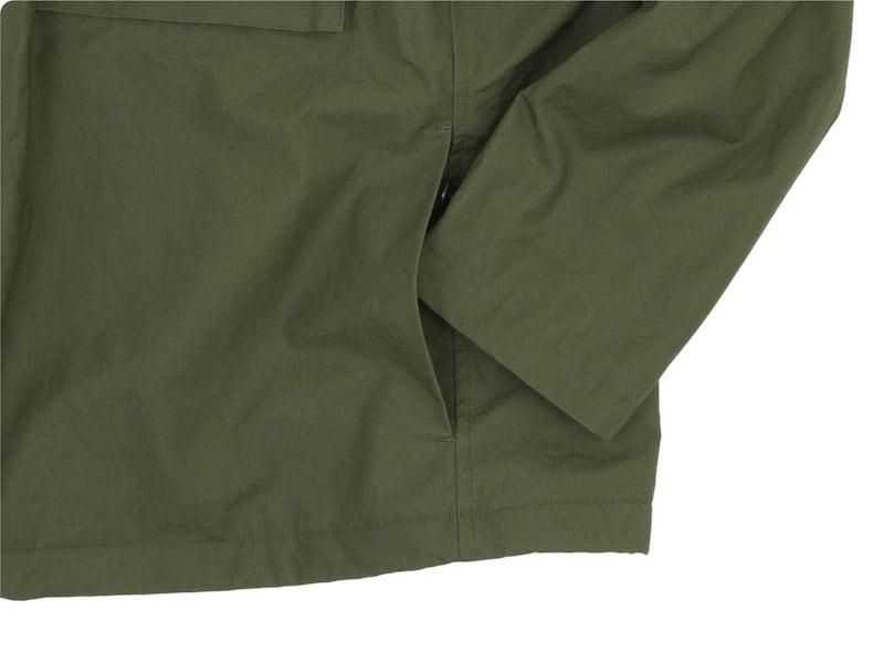 MHL. PROOFED PLAINWEAVE COTTON BLOUSON 147Green ̥󥺡