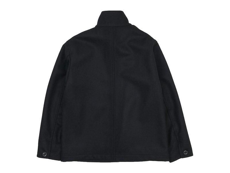 MHL. COARSE WOOL MELTON BLOUSON 10Black ̥󥺡