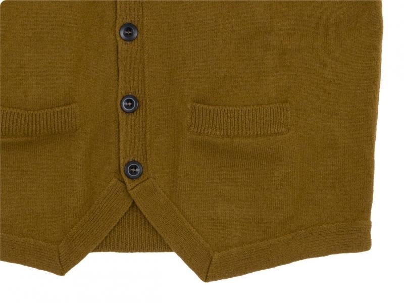 MHL. FELTED WOOL VEST 51Brown ̥󥺡