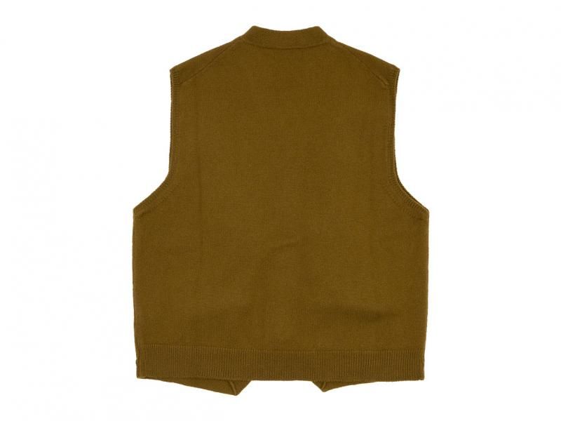 MHL. FELTED WOOL VEST 51Brown ̥󥺡