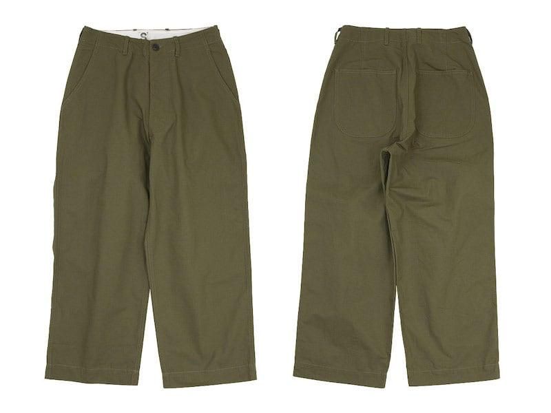 YOSHIDA ZUBON OLIVE DRAB