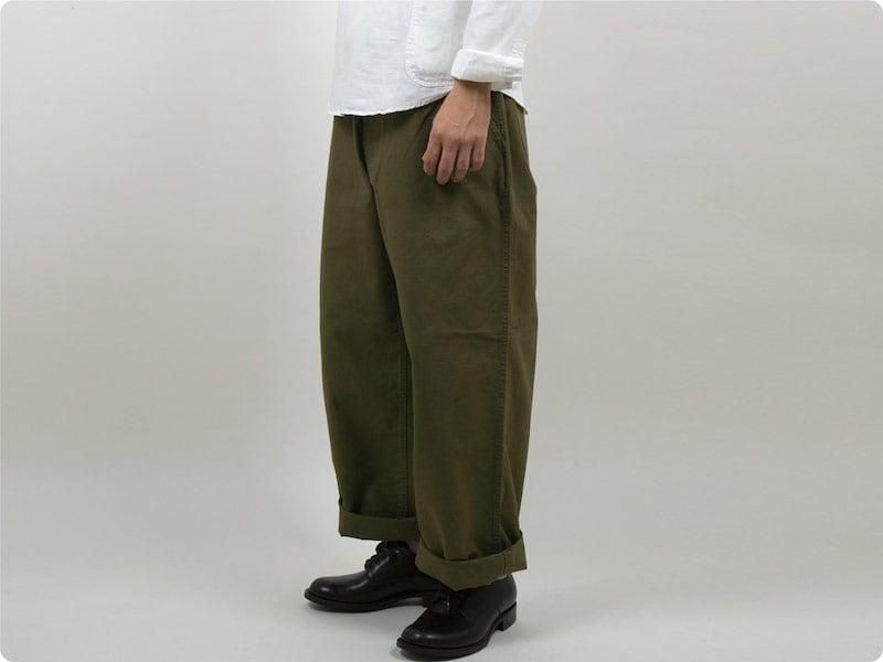 YOSHIDA ZUBON OLIVE DRAB