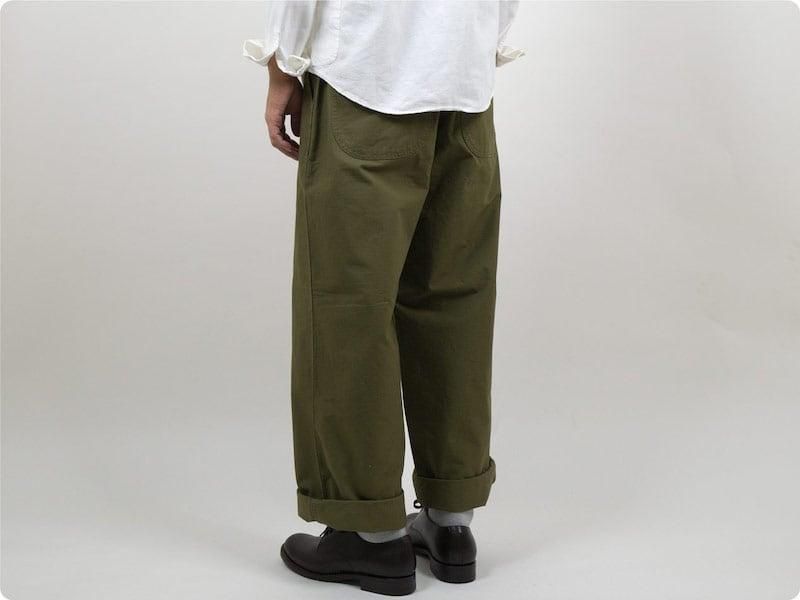YOSHIDA ZUBON OLIVE DRAB