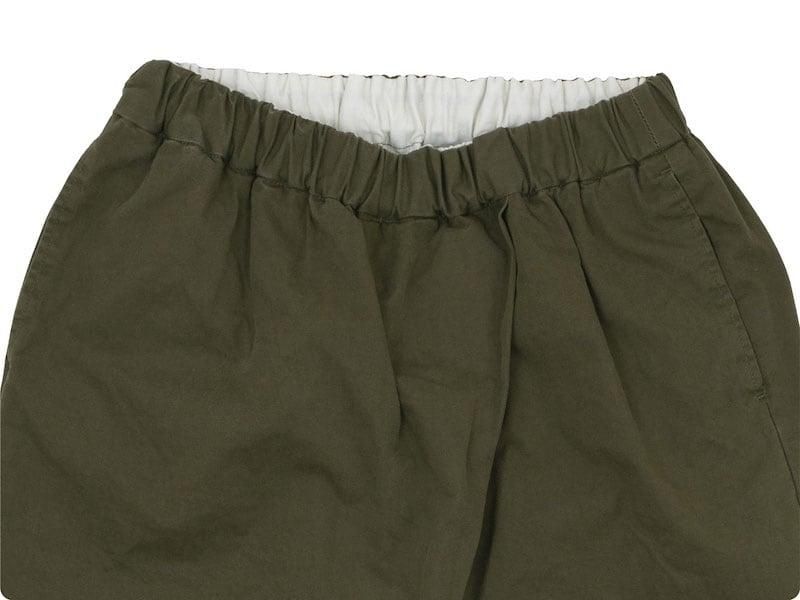 ordinary fits TWIST SHORTS KHAKI