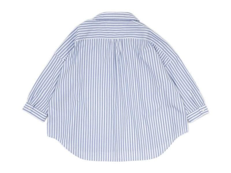 ordinary fits BARBER SHIRT STRIPE OFF WHITE