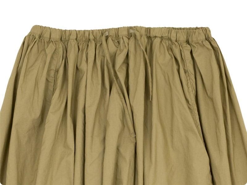 ordinary fits PAJAMA SKIRT BEIGE