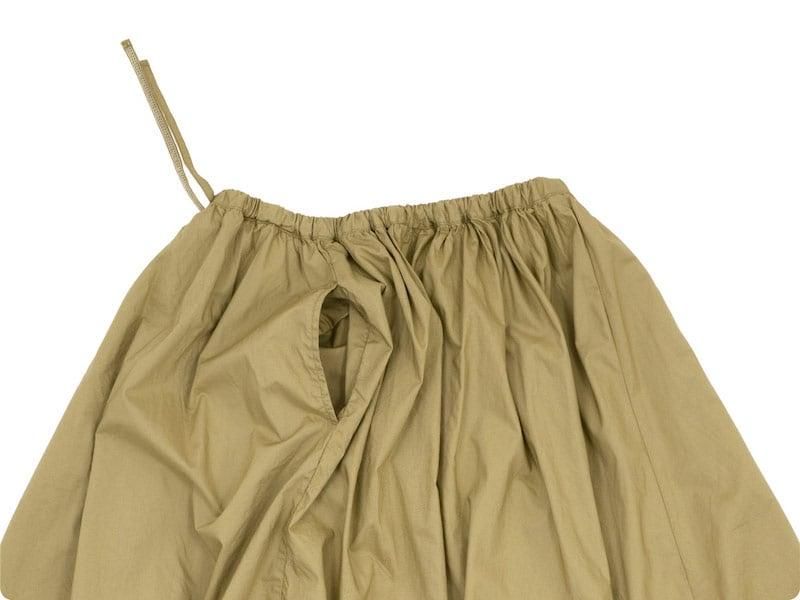 ordinary fits PAJAMA SKIRT BEIGE