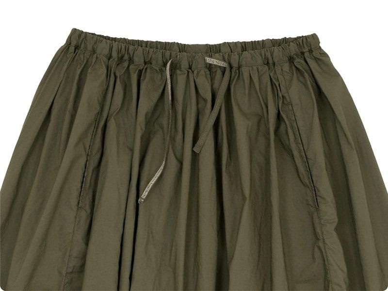 ordinary fits PAJAMA SKIRT KHAKI